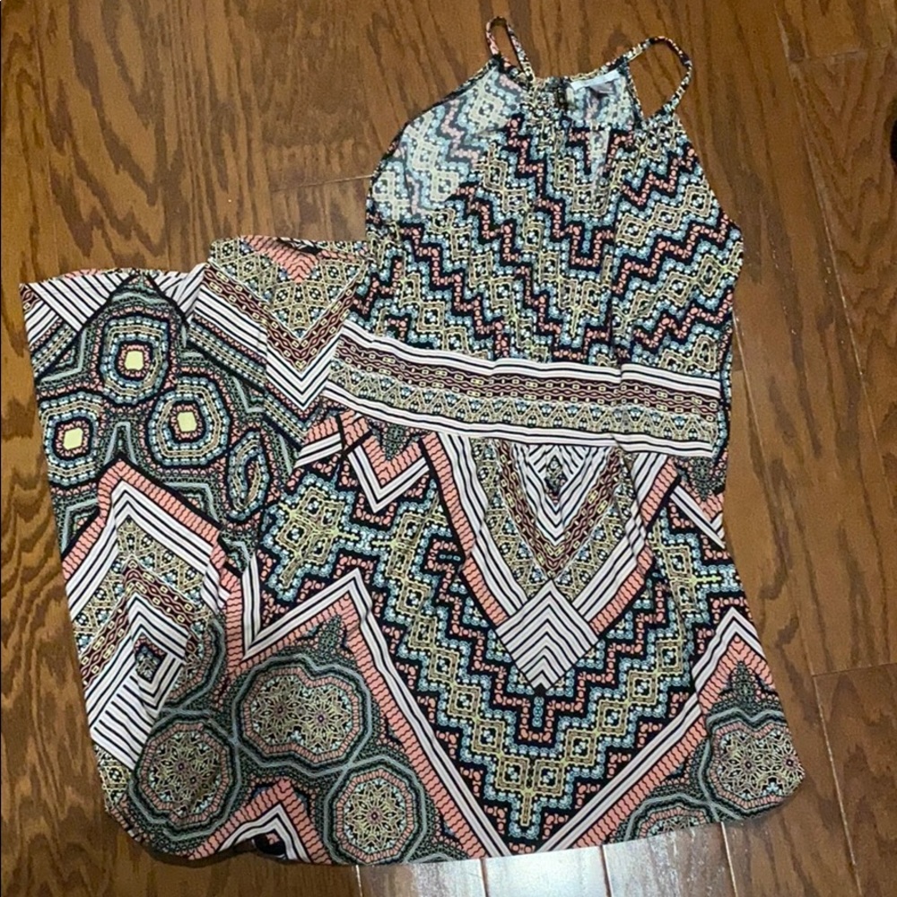 Long halter dress